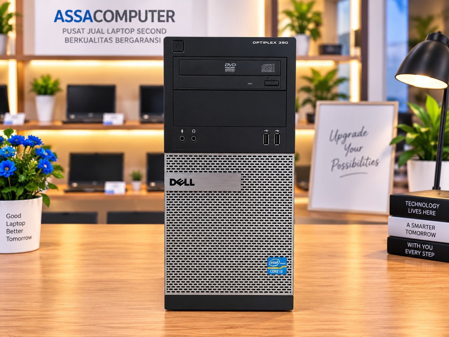 Dell Optiplex 390 bekas - Assacomputer Jogja
