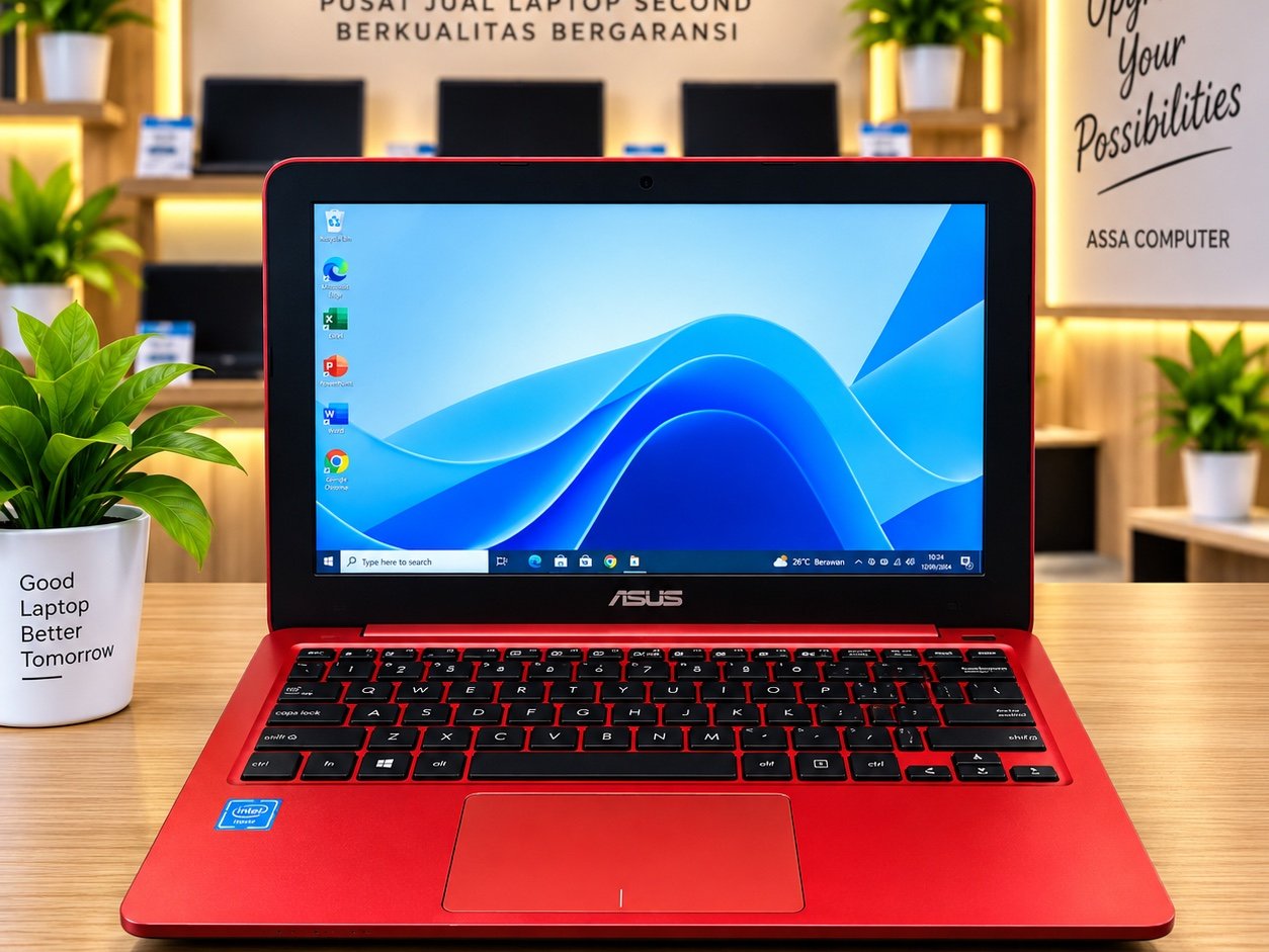 Asus E202S bekas - Assacomputer Jogja