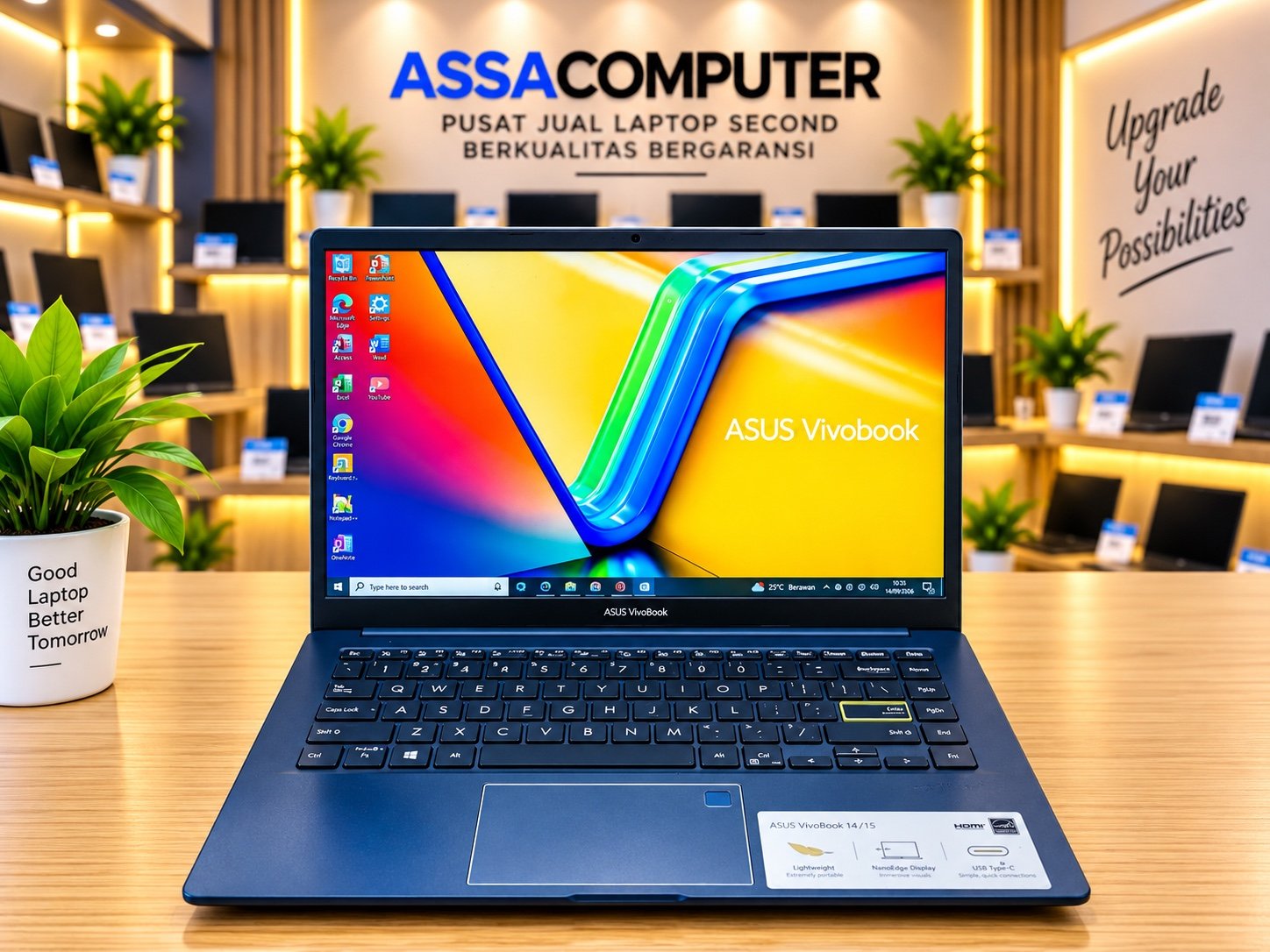 Asus VivoBook 14 K413EA bekas - Assacomputer Jogja