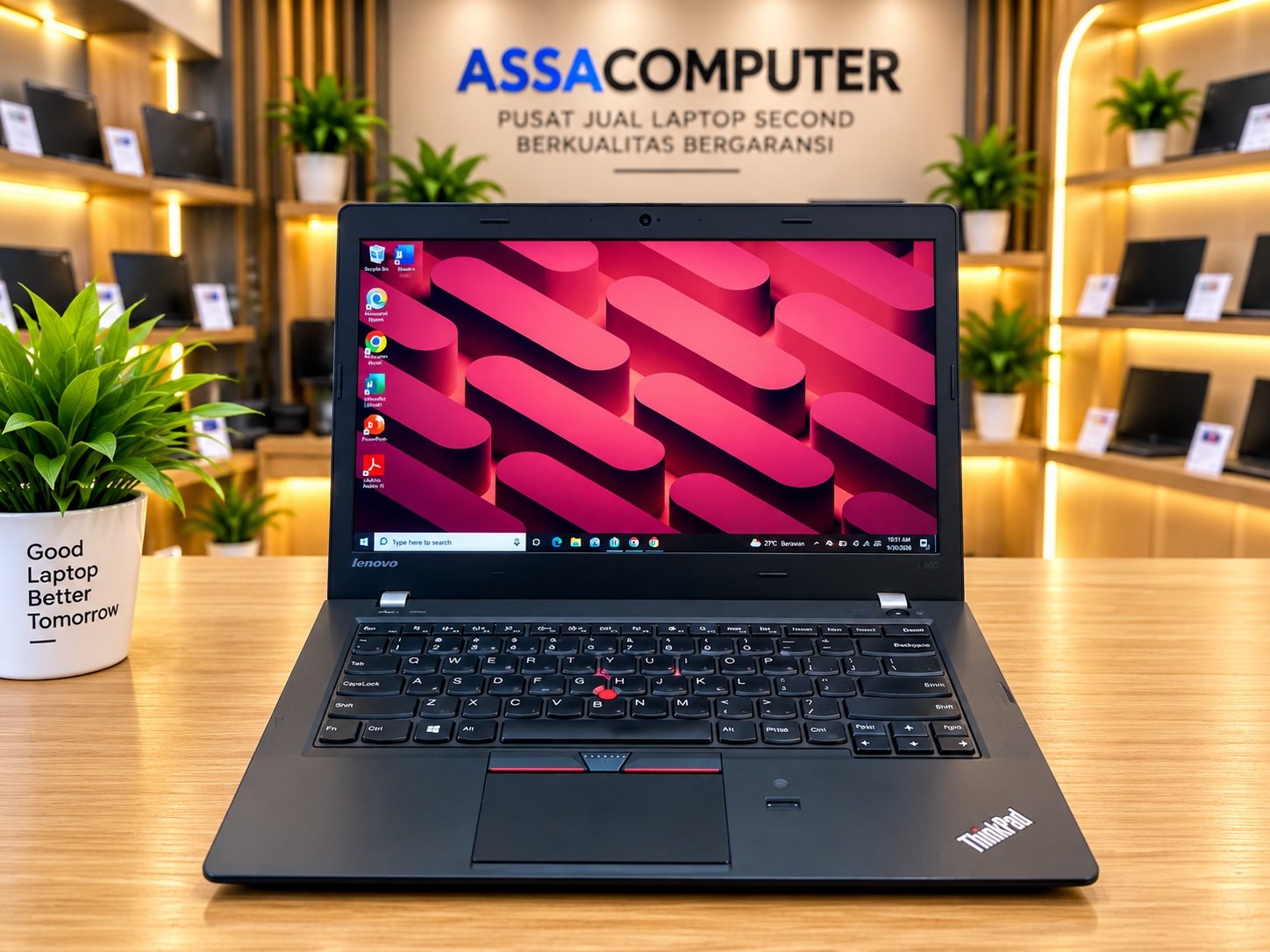 Lenovo Thinkpad E460 bekas - Assacomputer Jogja