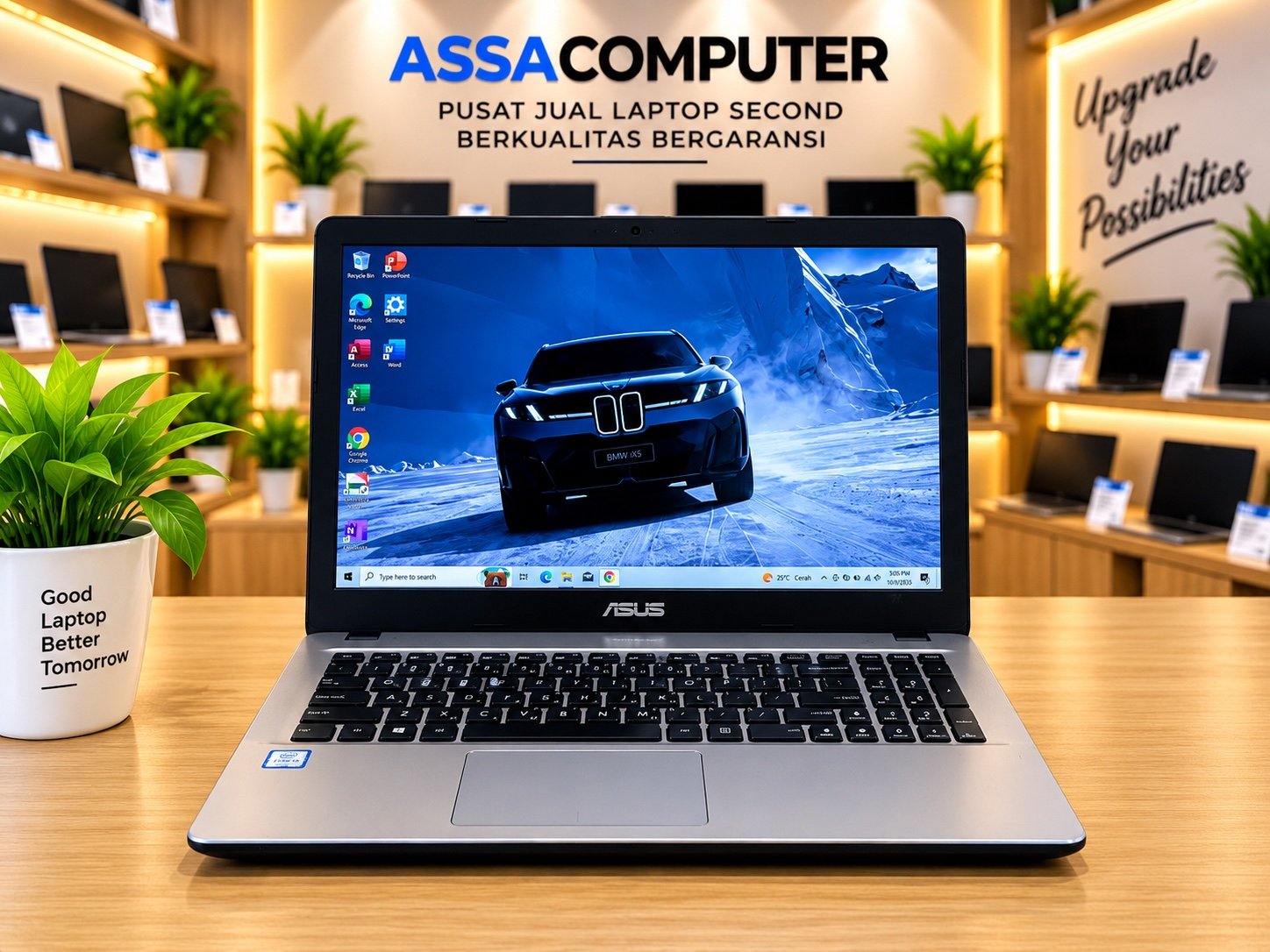 Asus X441U bekas - Assacomputer Jogja